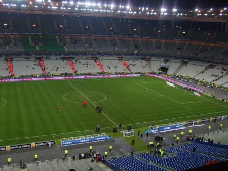 stade de france avant l'match